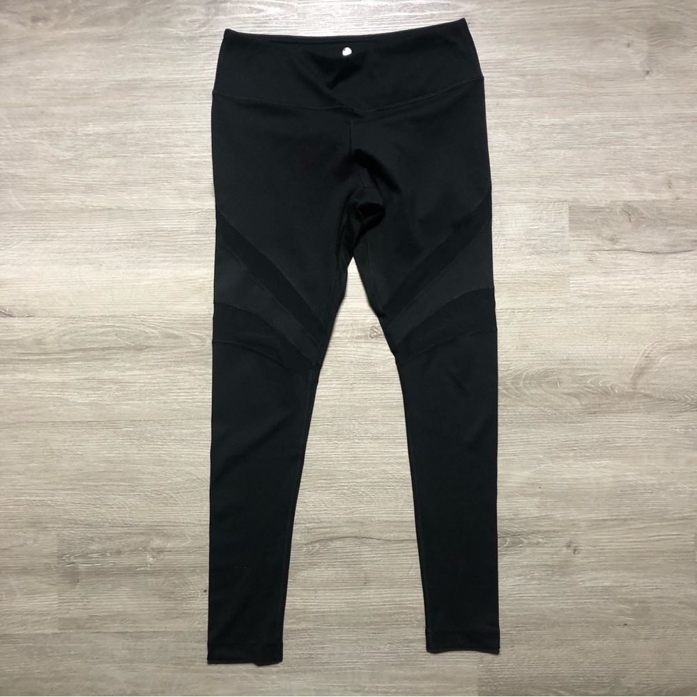 Yogalicious Black Leggings, Medium